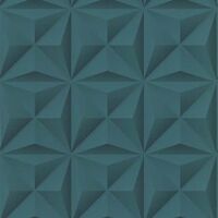 Lutece 3D Geometric Dark Green 51176604